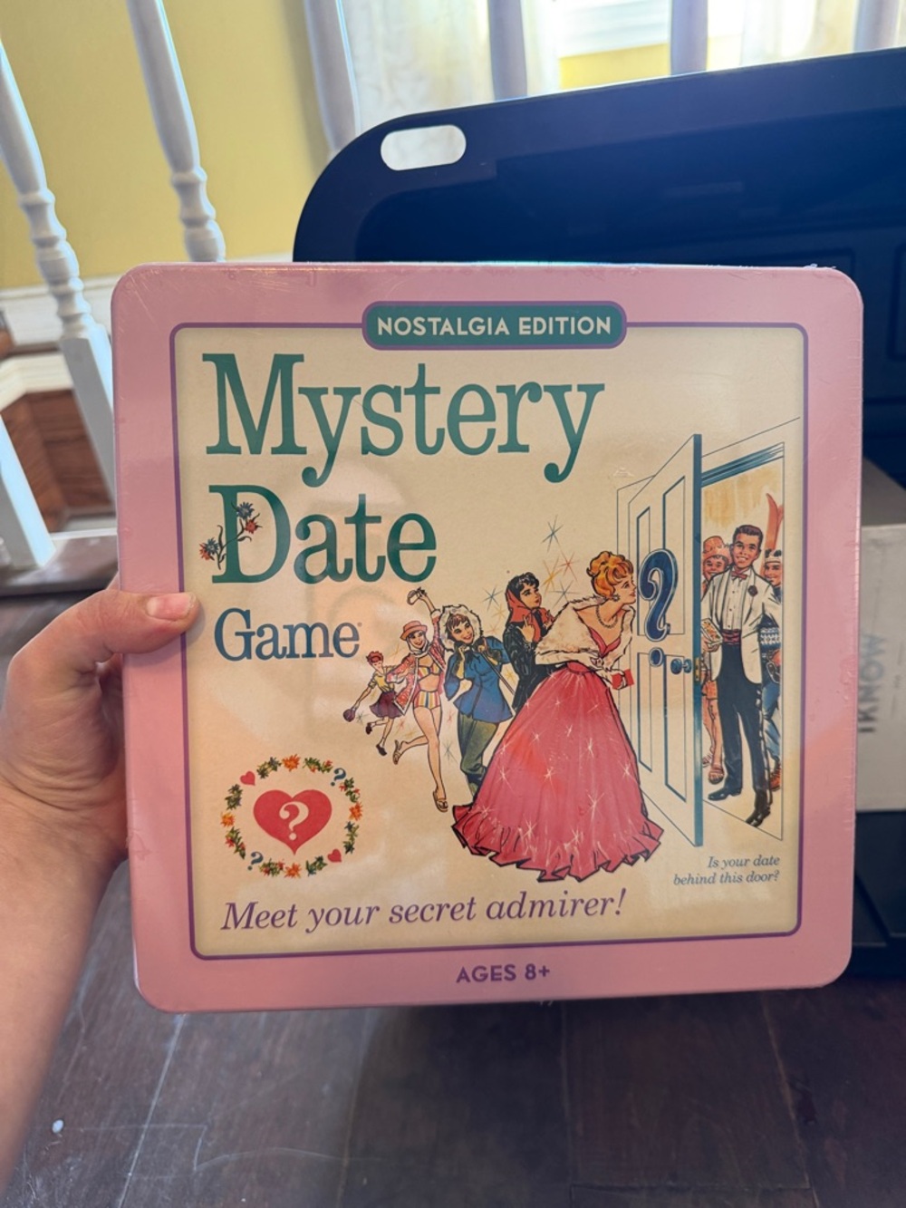 Mystery Date Game - Pink Nostalgia Edition Tin Case